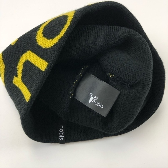 NOBIS NEW ski hat with tags knit beanie Macgyver knit toque - Picture 4 of 6